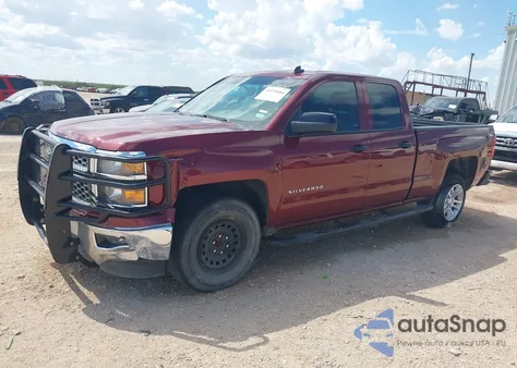 2014 Chevrolet Silverado 1500 1Lt from USA, damaged, VIN 1GCRCREC4EZ409286